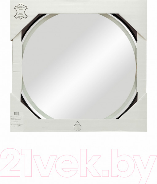 Изображение товара Зеркало Континент Millenium Black Led D 80 (черный)