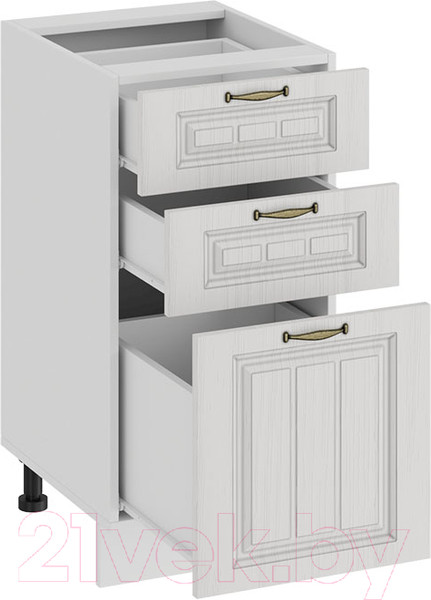 Изображение товара Шкаф-стол кухонный ТриЯ Лина 1Н4Я3 (белый)