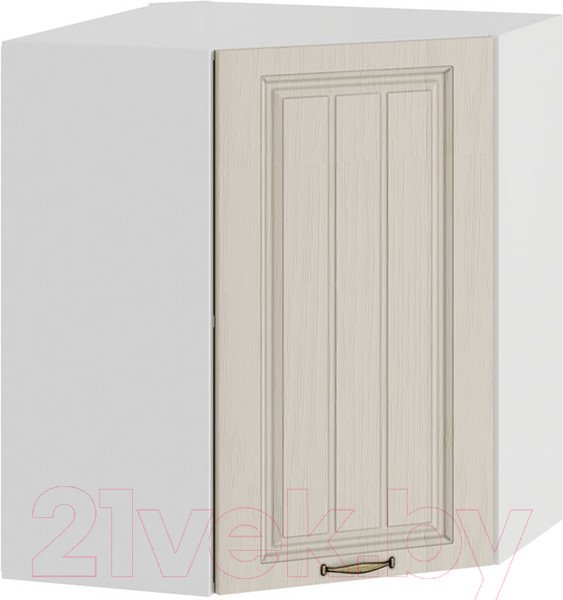 Изображение товара Шкаф навесной для кухни ТриЯ Лина 1В6У (белый/крем)