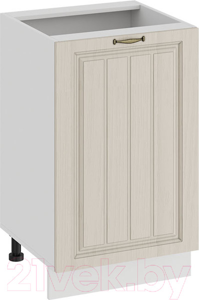 Изображение товара Шкаф-стол кухонный ТриЯ Лина 1Н5 (белый/кремовый)