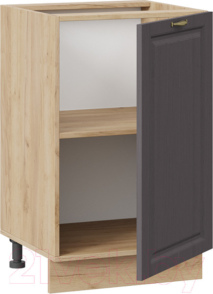 Изображение товара Шкаф-стол кухонный ТриЯ Лина 1Н5 (дуб крафт золотой/графит)