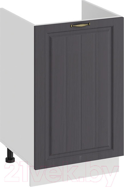 Изображение товара Шкаф под мойку ТриЯ Лина 1Н5М (белый/графит)