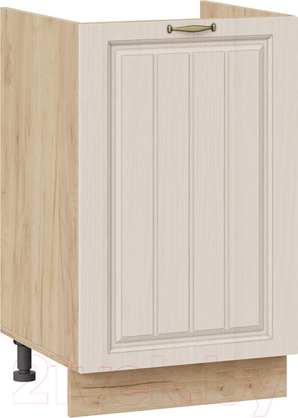 Изображение товара Шкаф под мойку ТриЯ Лина 1Н5М (дуб крафт золотой/кремовый)