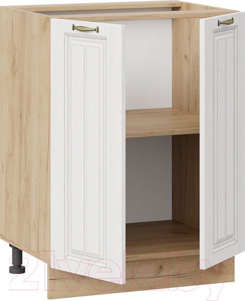 Изображение товара Шкаф-стол кухонный ТриЯ Лина 1Н6 (дуб крафт золотой/белый)