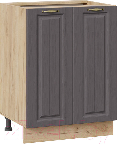 Изображение товара Шкаф-стол кухонный ТриЯ Лина 1Н6 (дуб крафт золотой/графит)