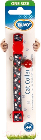 Изображение товара Ошейник Duvo Plus Рыбья кость / 11189/blue-red