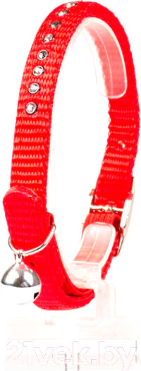 Изображение товара Ошейник Duvo Plus Стразы / 11157/red