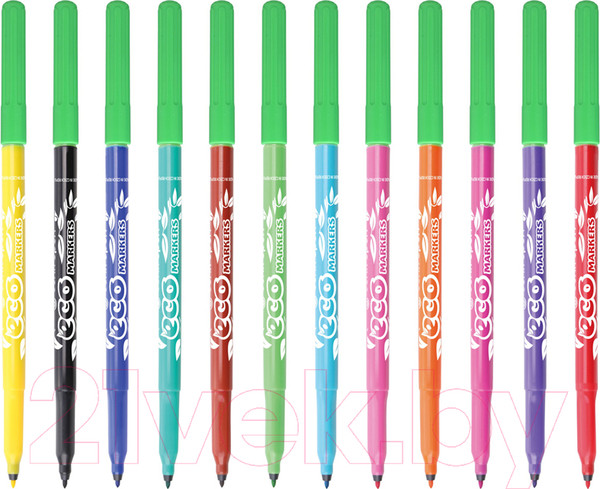Изображение товара Фломастеры Centropen Eco Markers / 725601201 (12цв)