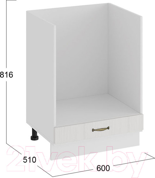 Изображение товара Шкаф под духовку ТриЯ Лина 1Н6Б (белый)