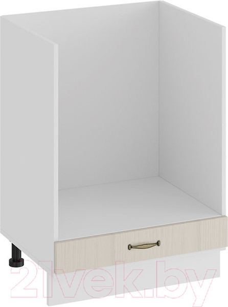 Изображение товара Шкаф под духовку ТриЯ Лина 1Н6Б (белый/кремовый)