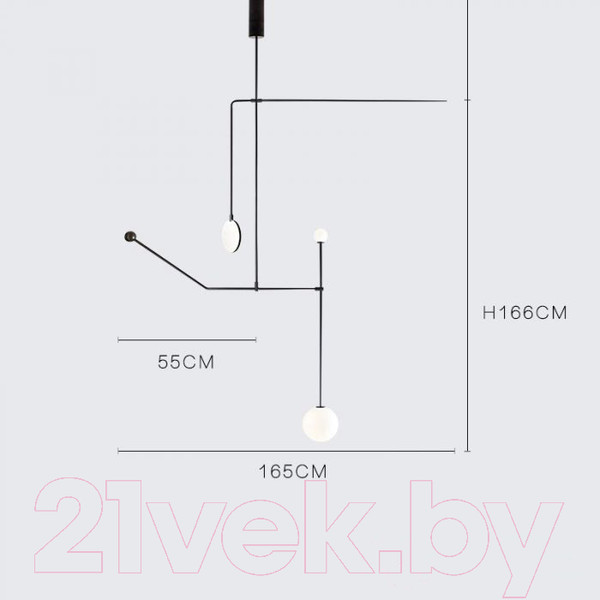 Изображение товара Люстра Imperiumloft LINES-08 / 140823-26