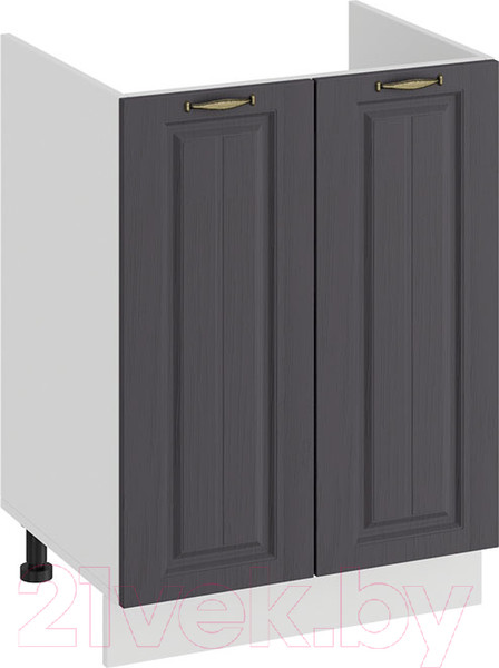 Изображение товара Шкаф под мойку ТриЯ Лина 1Н6М (белый/графит)