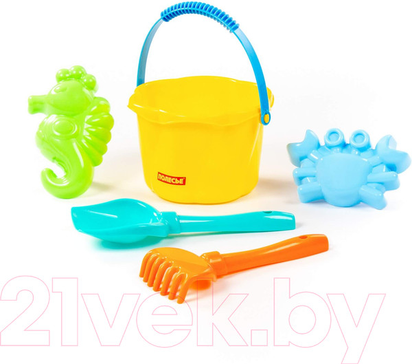 Изображение товара Набор игрушек для песочницы Полесье №664 / 93912 (в ассортименте)
