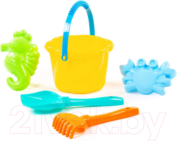 Изображение товара Набор игрушек для песочницы Полесье №664 / 93912 (в ассортименте)