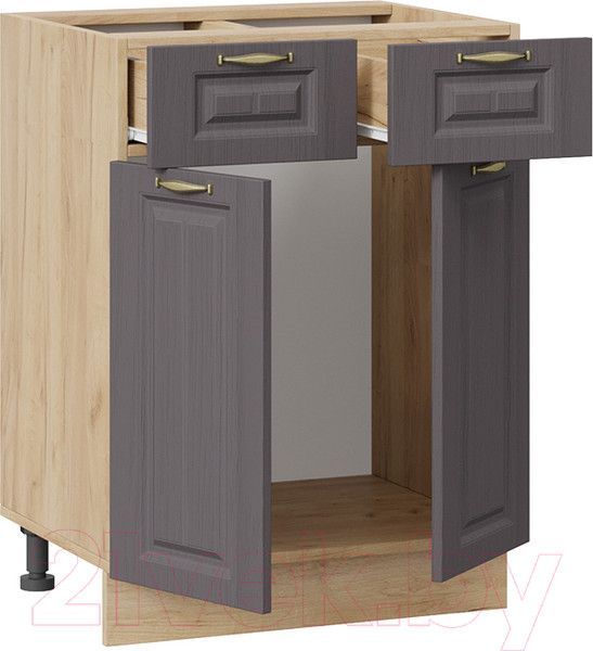 Изображение товара Шкаф-стол кухонный ТриЯ Лина 1Н6Я1 (дуб крафт золотой/графит)