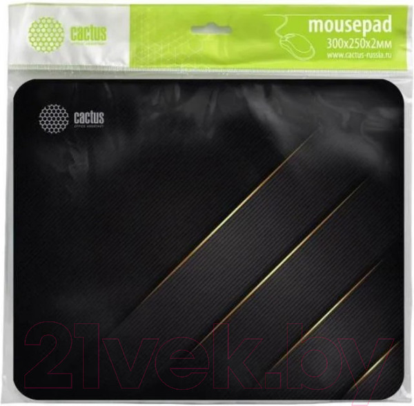 Изображение товара Коврик для мыши Cactus Gold Geometry / CS-MP-P04M