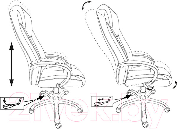 Изображение товара Кресло офисное Бюрократ T-9922N (черный)