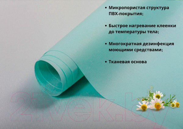 Изображение товара Клеенка медицинская No Brand 200x130 (бирюзовый)