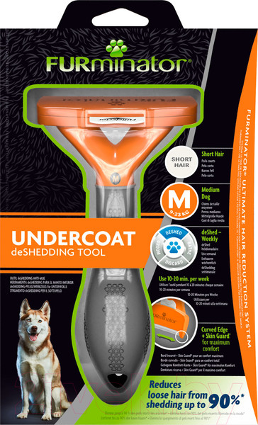 Изображение товара Фурминатор для животных FURminator Dog Undercoat M Short Hair 12 YA