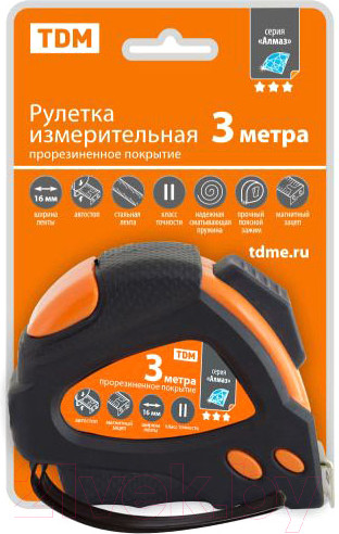 Изображение товара Рулетка TDM Алмаз SQ1018-0109