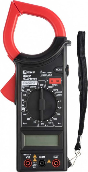 Изображение товара Клещи токоизмерительные EKF Expert In-180702-pc266C