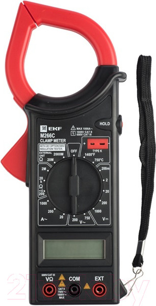 Изображение товара Клещи токоизмерительные EKF Expert In-180702-pc266C