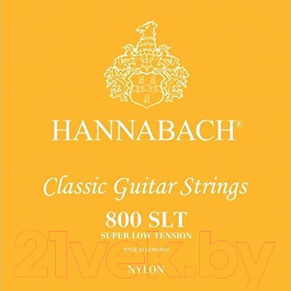 Струны для классической гитары Hannabach 800SLT — фото 4