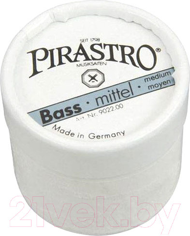 Изображение товара Канифоль для смычковых Pirastro Bass Mittel / 902200