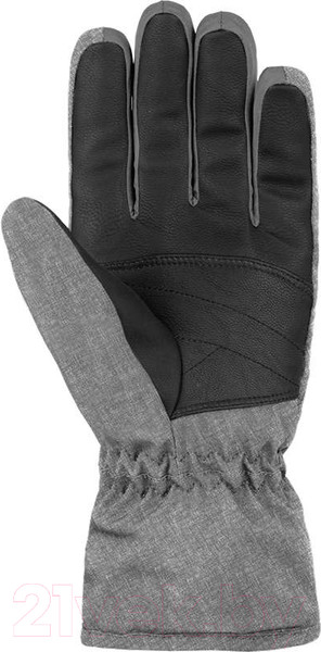 Изображение товара Перчатки лыжные Reusch Marisa / 6031150-7721 (р-р 6, Black/Black Melange)