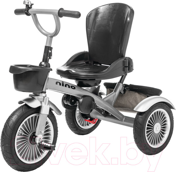 Изображение товара Трехколесный велосипед с ручкой NINO Lux (бежевый)