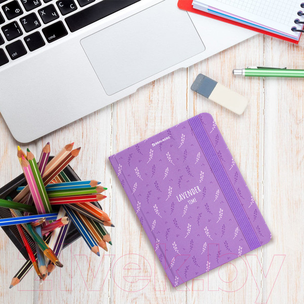Изображение товара Записная книжка Brauberg Lavender / 113738 (96л)