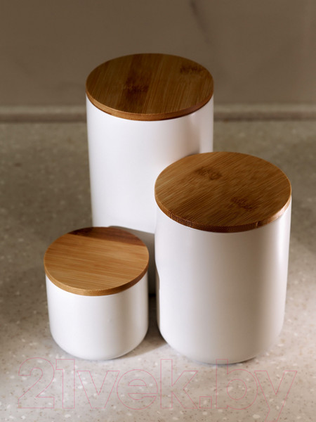 Изображение товара Набор емкостей для хранения No Brand CD005КБ (белый)