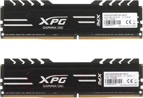 Изображение товара Оперативная память DDR4 A-data AX4U32008G16A-DB10