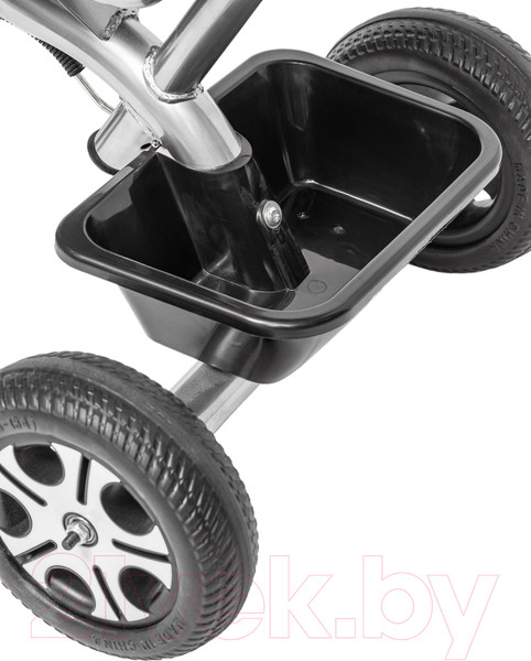 Изображение товара Трехколесный велосипед с ручкой NINO Classic (серый)