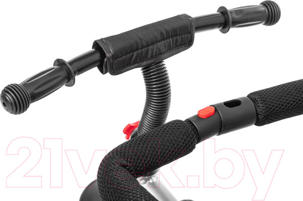 Изображение товара Трехколесный велосипед с ручкой NINO Classic (серый)