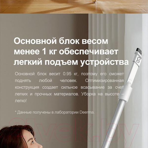 Изображение товара Вертикальный пылесос Deerma VC55