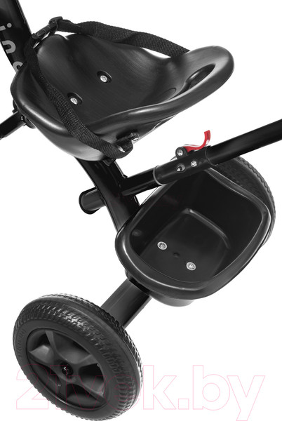 Изображение товара Трехколесный велосипед с ручкой NINO Comfort Plus (черный)