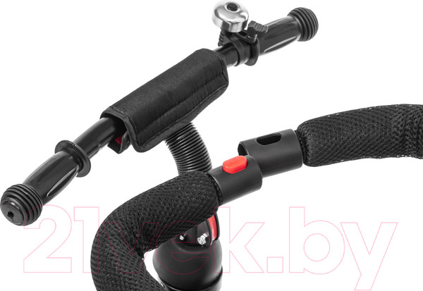 Изображение товара Трехколесный велосипед с ручкой NINO Optima (красный)