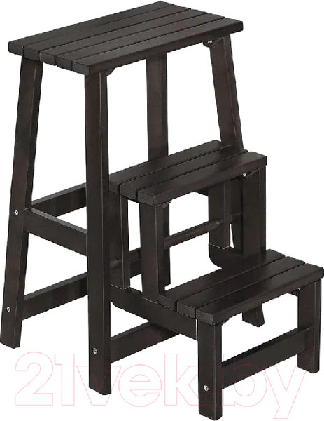 Изображение товара Табурет-лестница Мебелик Табурет-стремянка (венге)