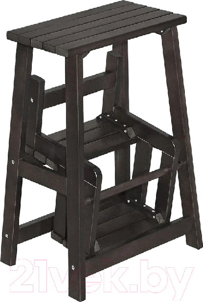 Изображение товара Табурет-лестница Мебелик Табурет-стремянка (венге)
