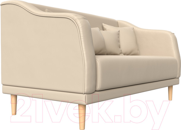 Изображение товара Диван Лига Диванов Киото (экокожа бежевый)