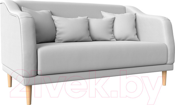 Изображение товара Диван Лига Диванов Киото (экокожа белый)