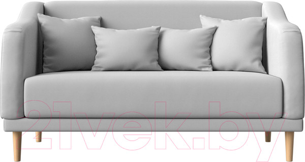 Изображение товара Диван Лига Диванов Киото (экокожа белый)