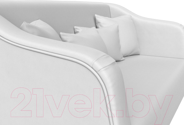 Изображение товара Диван Лига Диванов Киото (экокожа белый)