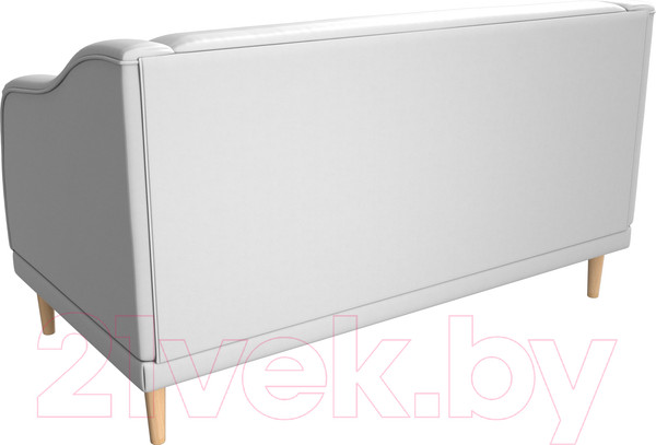 Изображение товара Диван Лига Диванов Киото (экокожа белый)