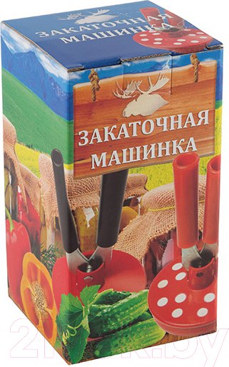 Изображение товара Закаточная машинка Рыжий кот ЗМ-2 / 5451 (красный)