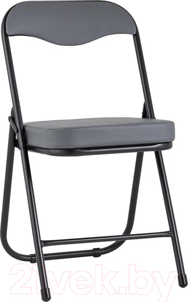 Изображение товара Стул Stool Group Джонни (экокожа серый/черный матовый)