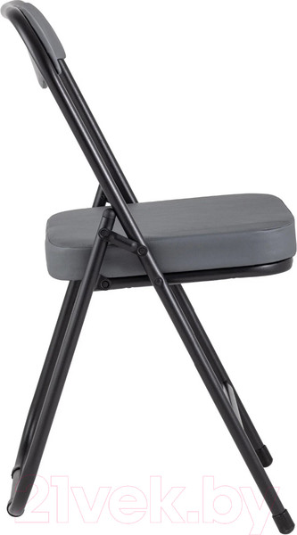 Изображение товара Стул Stool Group Джонни (экокожа серый/черный матовый)