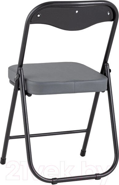 Изображение товара Стул Stool Group Джонни (экокожа серый/черный матовый)