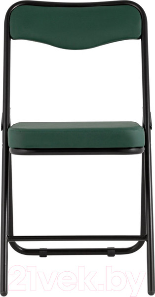 Изображение товара Стул Stool Group Джонни (экокожа зеленый/черный матовый)